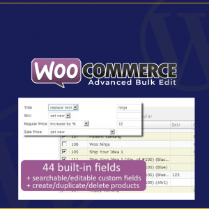 WooCommerce Advanced Bulk Edit