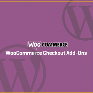 WooCommerce Checkout Add-Ons